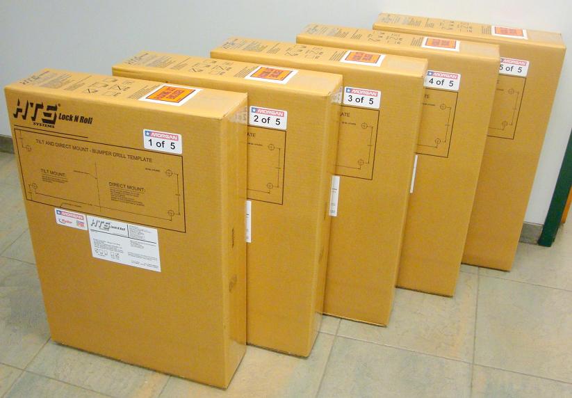 Morgan Corporation HTS Systems UPS shipment